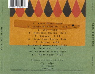 R.E.M. : Out Of Time (CD, Album, RE)