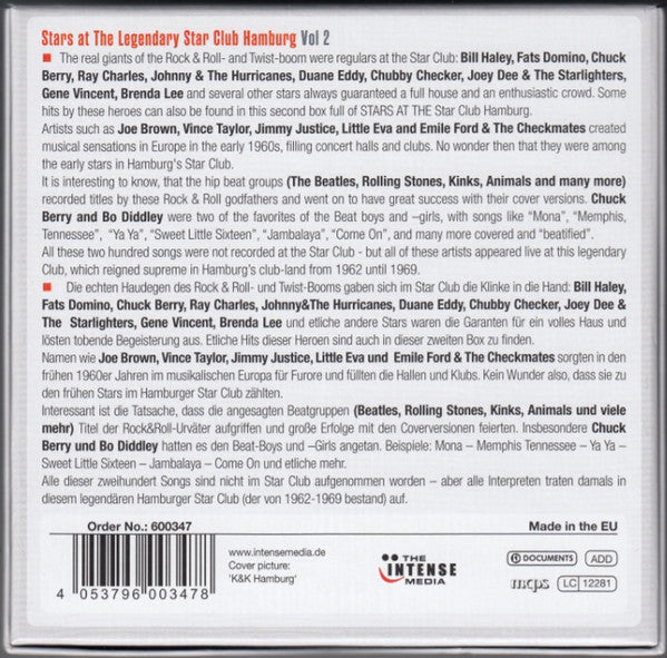 Various : The Legendary Star-Club Hamburg - 10 CD Collection Vol 2 (10xCD + Box, Comp)