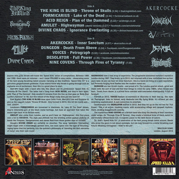 Various : Speed Kills VII (LP, Comp)