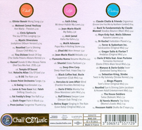 Claude Challe : The Best Of II (3xCD, Comp)