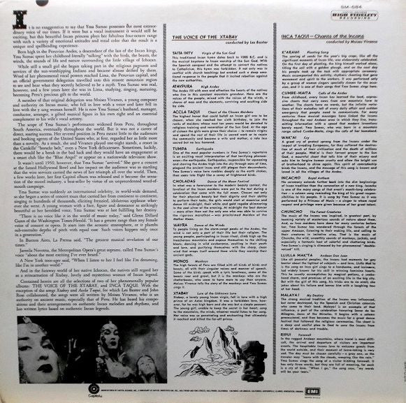 Yma Sumac : Voice Of The Xtabay (LP, Album, Comp, RE, Blu)