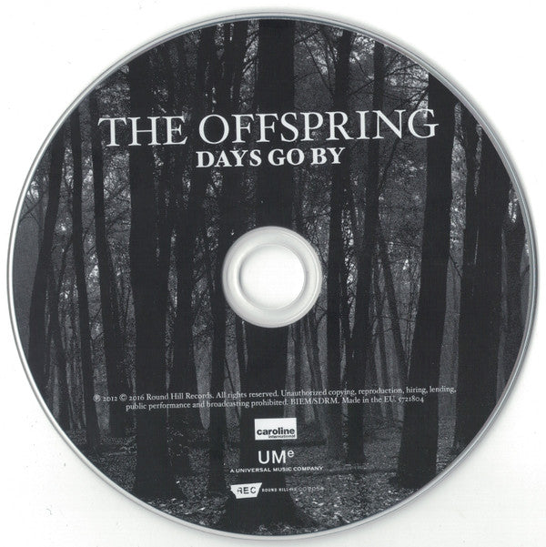 The Offspring : Days Go By (CD, Album, RE)