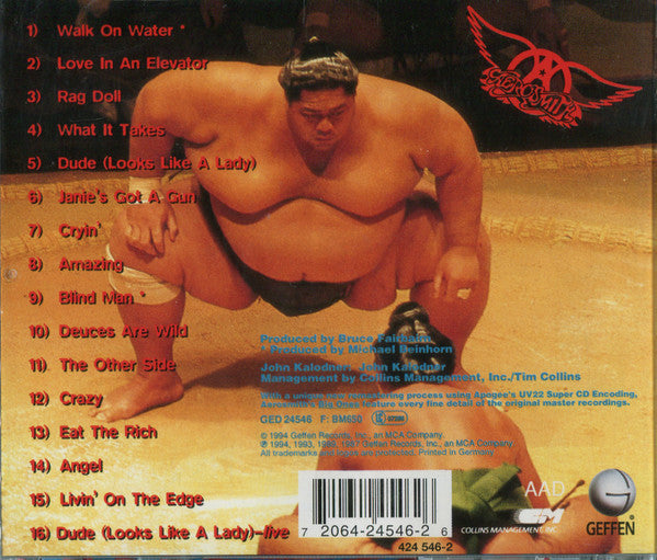 Aerosmith : Big Ones (CD, Comp, RE, RM)