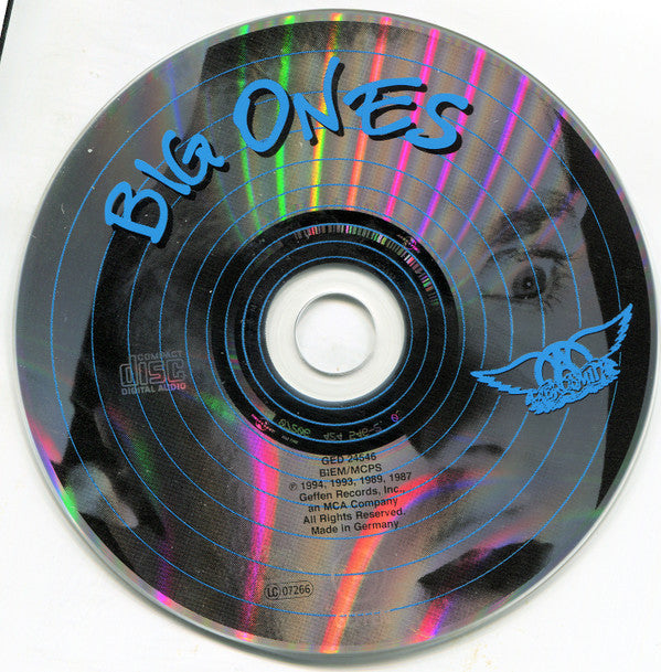 Aerosmith : Big Ones (CD, Comp, RE, RM)