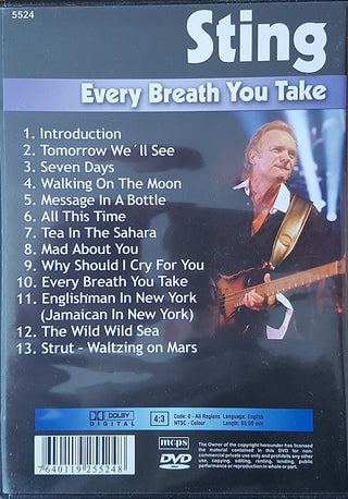 Sting : Every Breath You Take (DVD-V, Comp, Unofficial, NTSC, Dol)