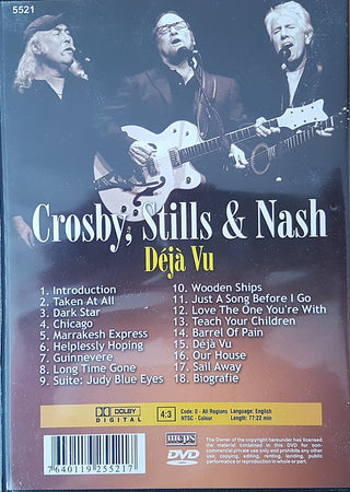 Crosby, Stills & Nash : Déjà Vu (DVD-V, NTSC)
