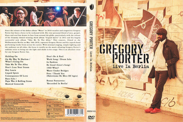 Gregory Porter : Live In Berlin (DVD-V, NTSC)