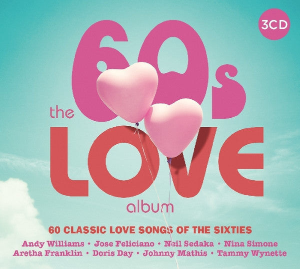Various : The 60s Love Album (60 Classic Love Songs Of The Sixties) (3xCD, Comp)