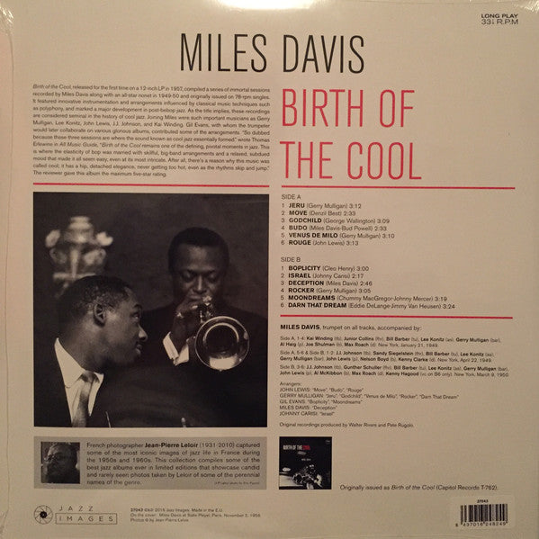 Miles Davis : Birth Of The Cool (LP, Album, Comp, Dlx, Ltd, RE, 180)