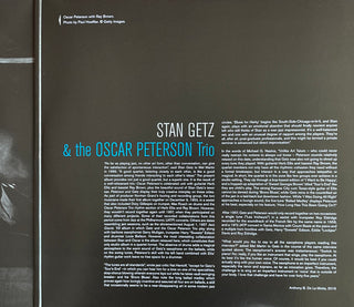 Stan Getz & The Oscar Peterson Trio : Stan Getz & the Oscar Peterson Trio (LP, Album, Dlx, Ltd, RE, 180)