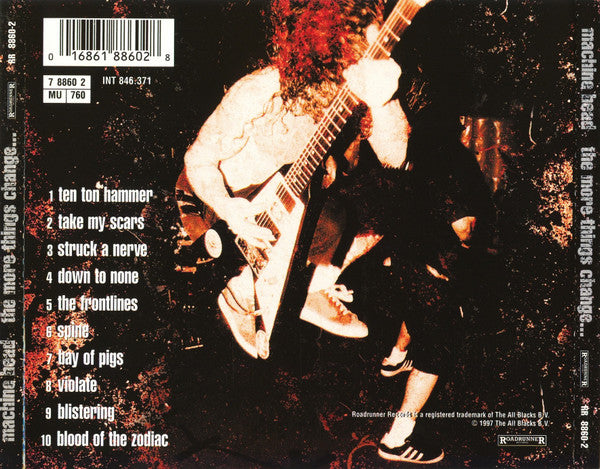 Machine Head (3) : The More Things Change... (CD, Album, RE, RP)