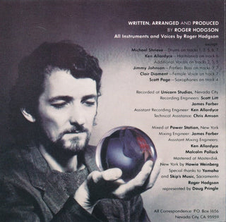 Roger Hodgson : In The Eye Of The Storm (CD, Album, RE)