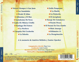 Ariel Ramirez : La Historia (CD, Comp)