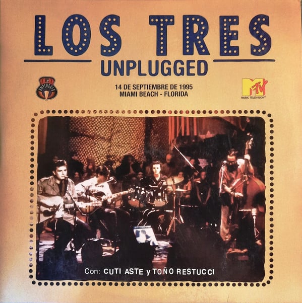 Los Tres (2) : Unplugged (2xLP, Album, RE)