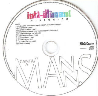 Inti Illimani Histórico : Canta A Manns (CD, Album)