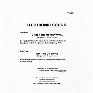 George Harrison : Electronic Sound (LP, Album, RE, RM, 180)