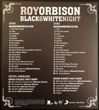 Roy Orbison : Black & White Night 30 (Blu-ray, RM, Multichannel, Vid + CD, Album)