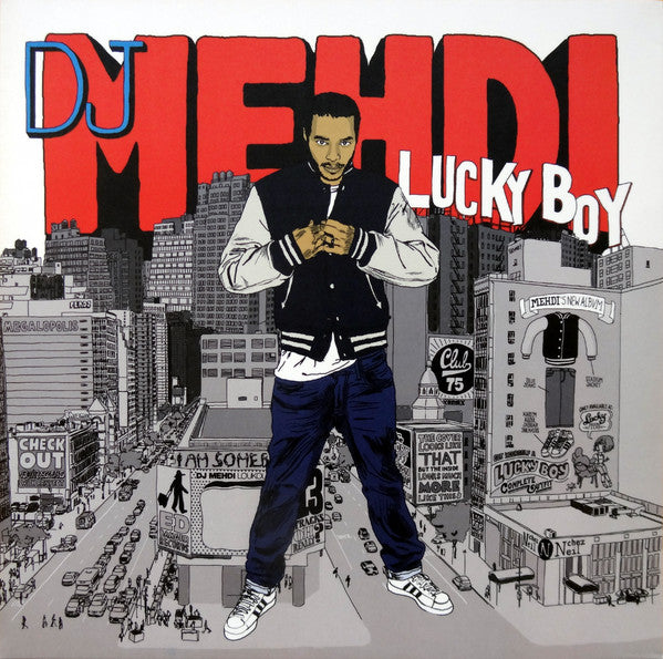DJ Mehdi : Lucky Boy (LP, Album, RE,  10 + 12" + CD, Album, RE)