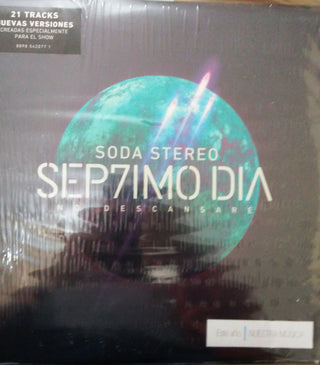 Soda Stereo : Sep7imo Dia (2xLP, Album, Comp, P/Mixed, 180)