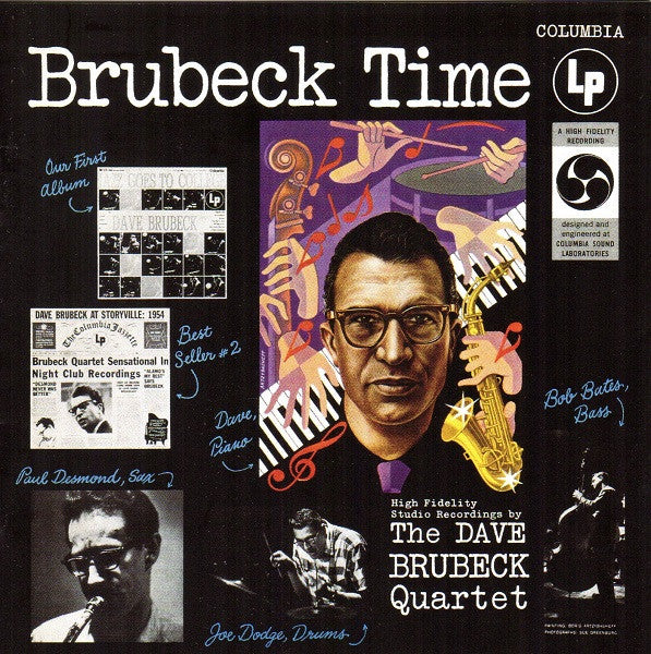 The Dave Brubeck Quartet : Brubeck Time (CD, Album, RE, RM)