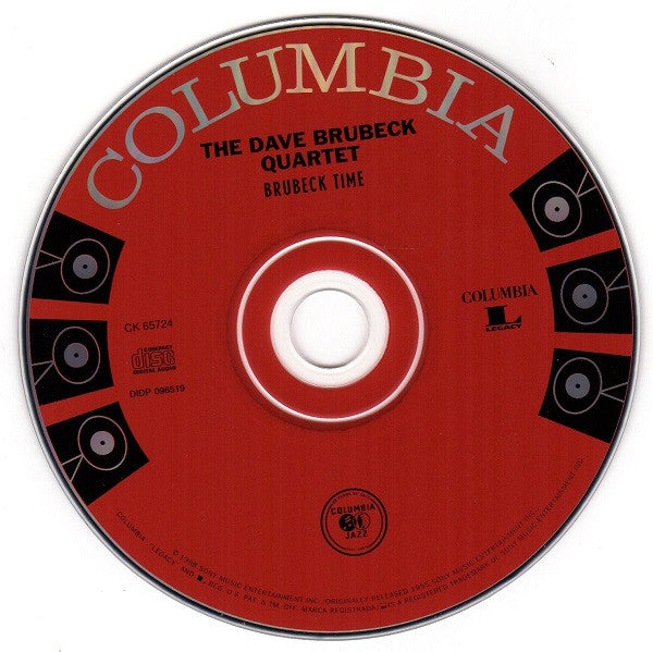 The Dave Brubeck Quartet : Brubeck Time (CD, Album, RE, RM)
